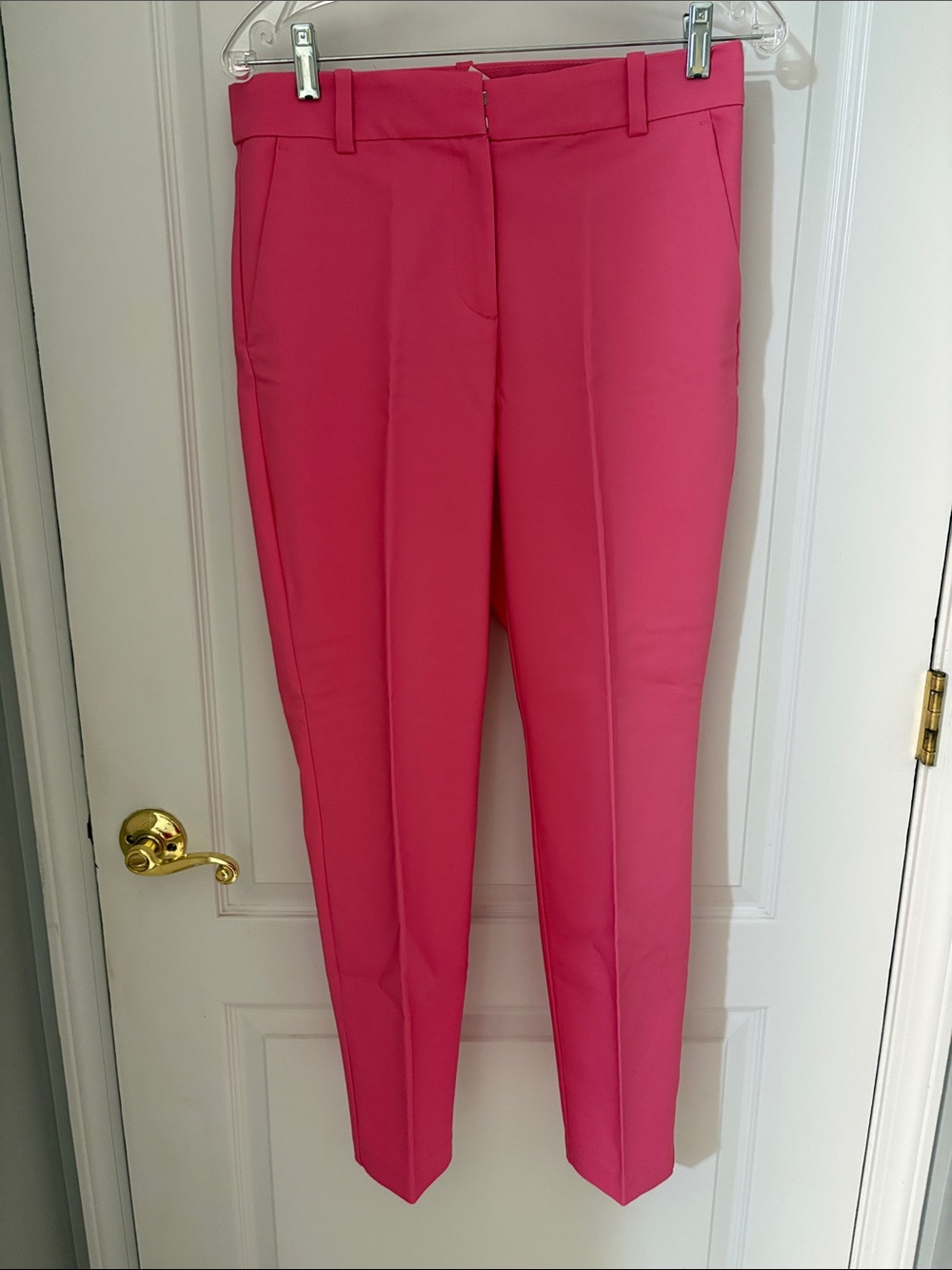 H&M Bright Pink Tailored Dress Trousers. New without tags